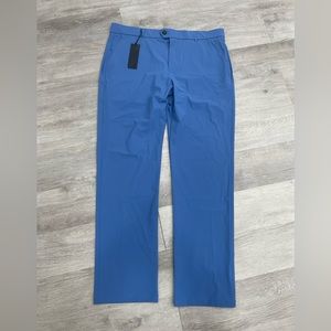 Greyson Montauk Trousers Pants Stretch Golf Casual  Blue Men Size 38x32